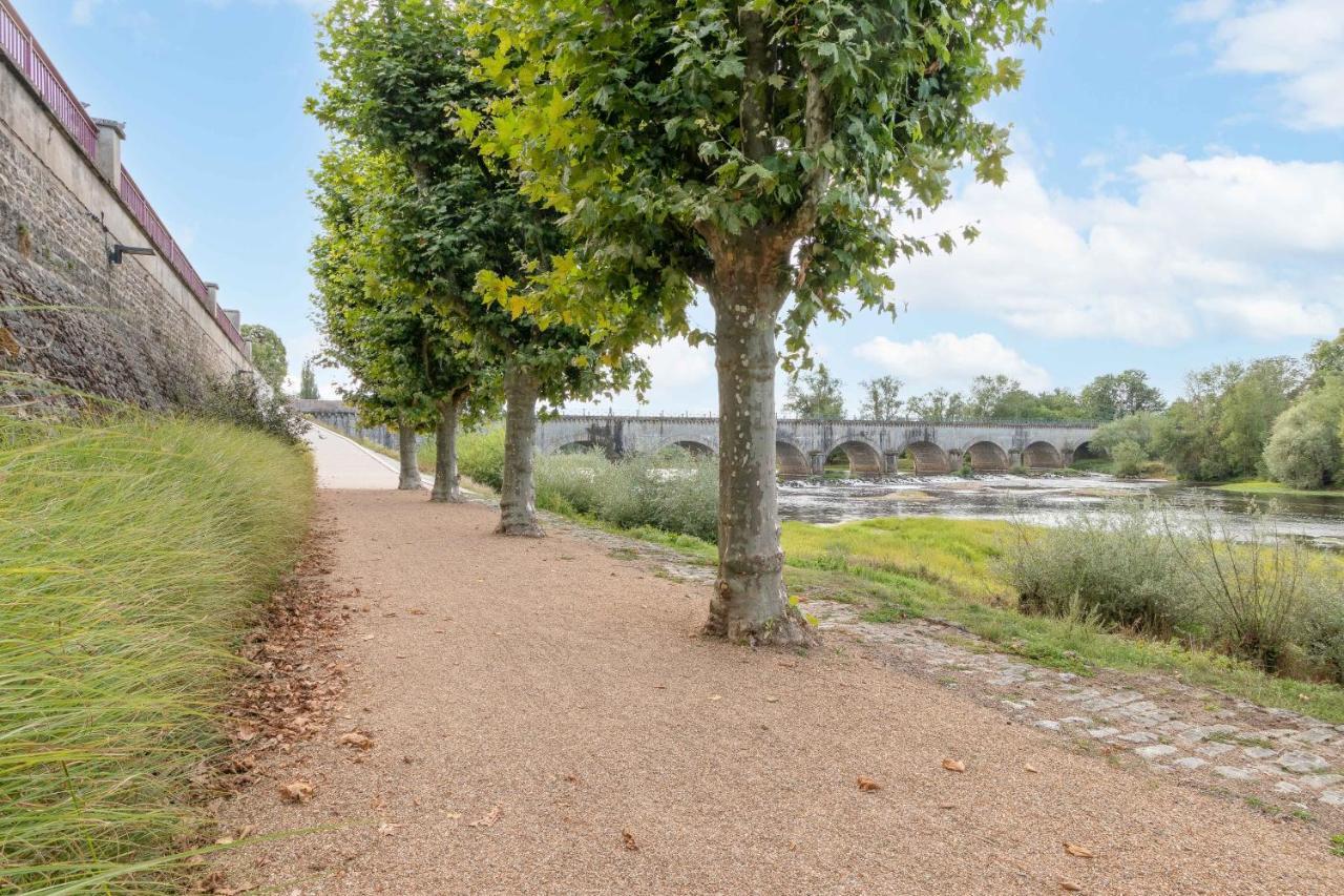 Ferienwohnung Cabana & Quai De La Loire Digoin Exterior foto
